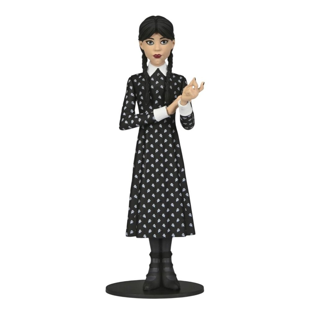 NECA Toony Terrors - The Addams Family - 6” Wednesday Addams Action Figure